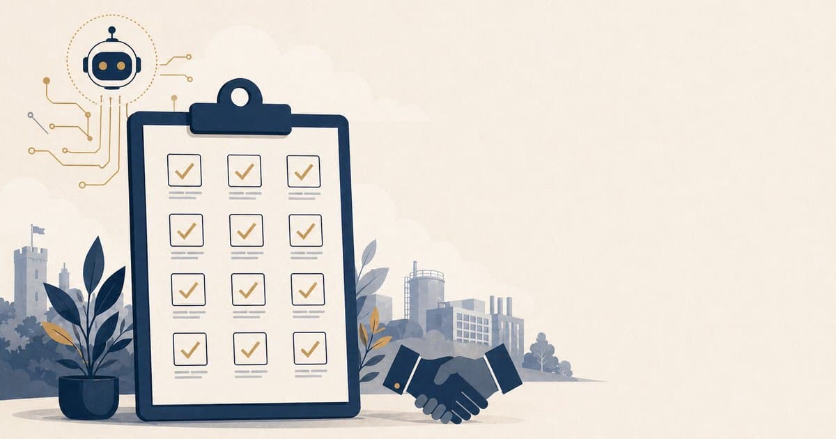 How to choose an AI consultant in Essex: a 12-point checklist for 2026